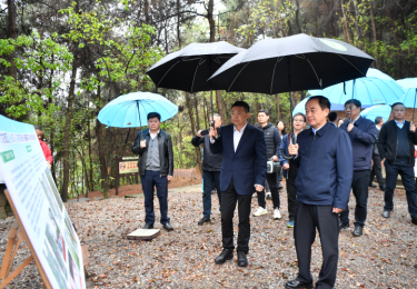 國家林草局副局長彭小國重慶調(diào)研，英卡電子森林防火硬件和平臺現(xiàn)場演示引關(guān)注